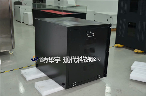 我司21號發(fā)貨浙江，為浙江某公司提供定制款恒溫恒濕戶外投影儀安裝柜(圖3)